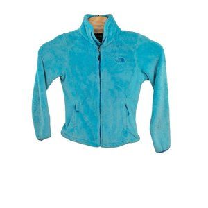 The North Face TNF Teddy Bear Fuzzy‎ Osito Full Zip Fleece Jacket Women's Small